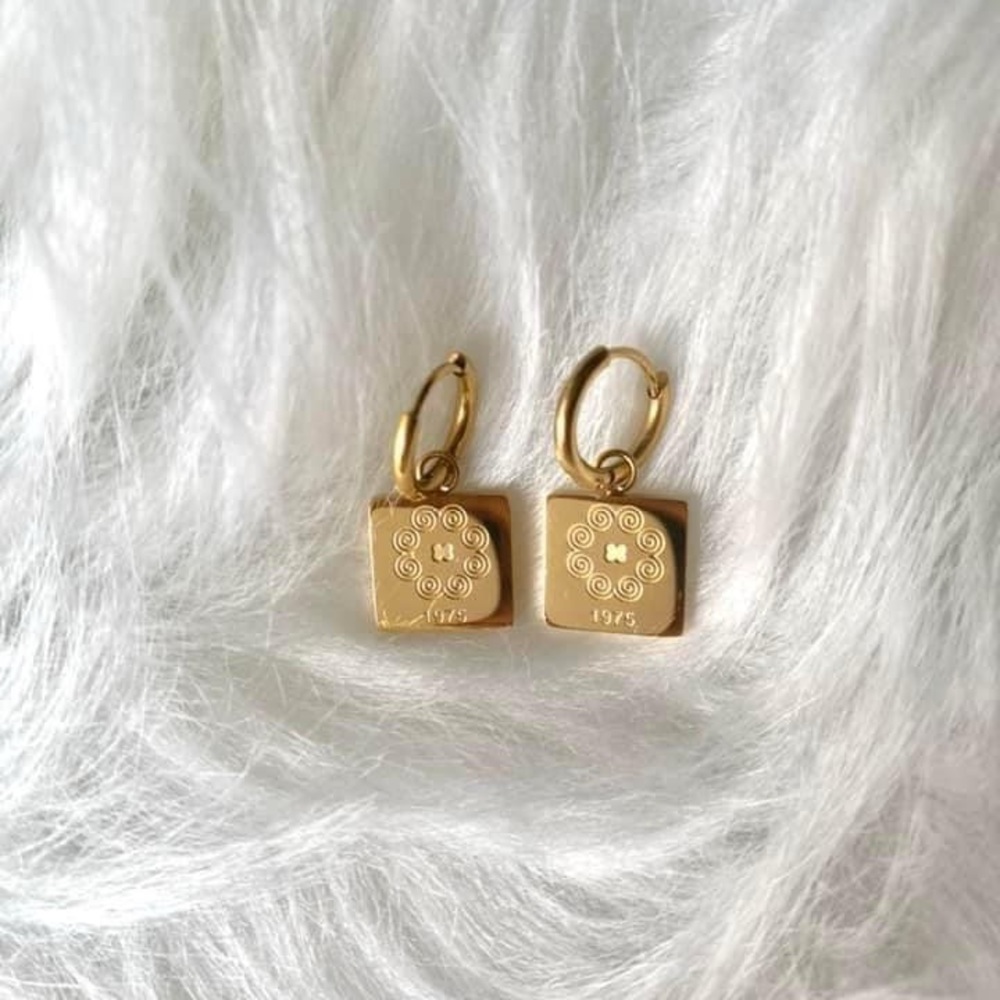 Hmong inspired earrings